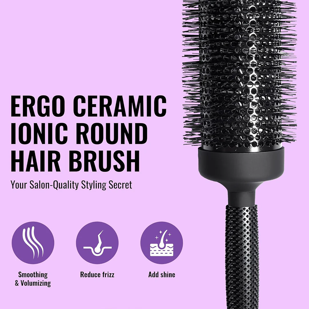 Full Case ER65 Ionic Ceramic Round Brush - Image 5