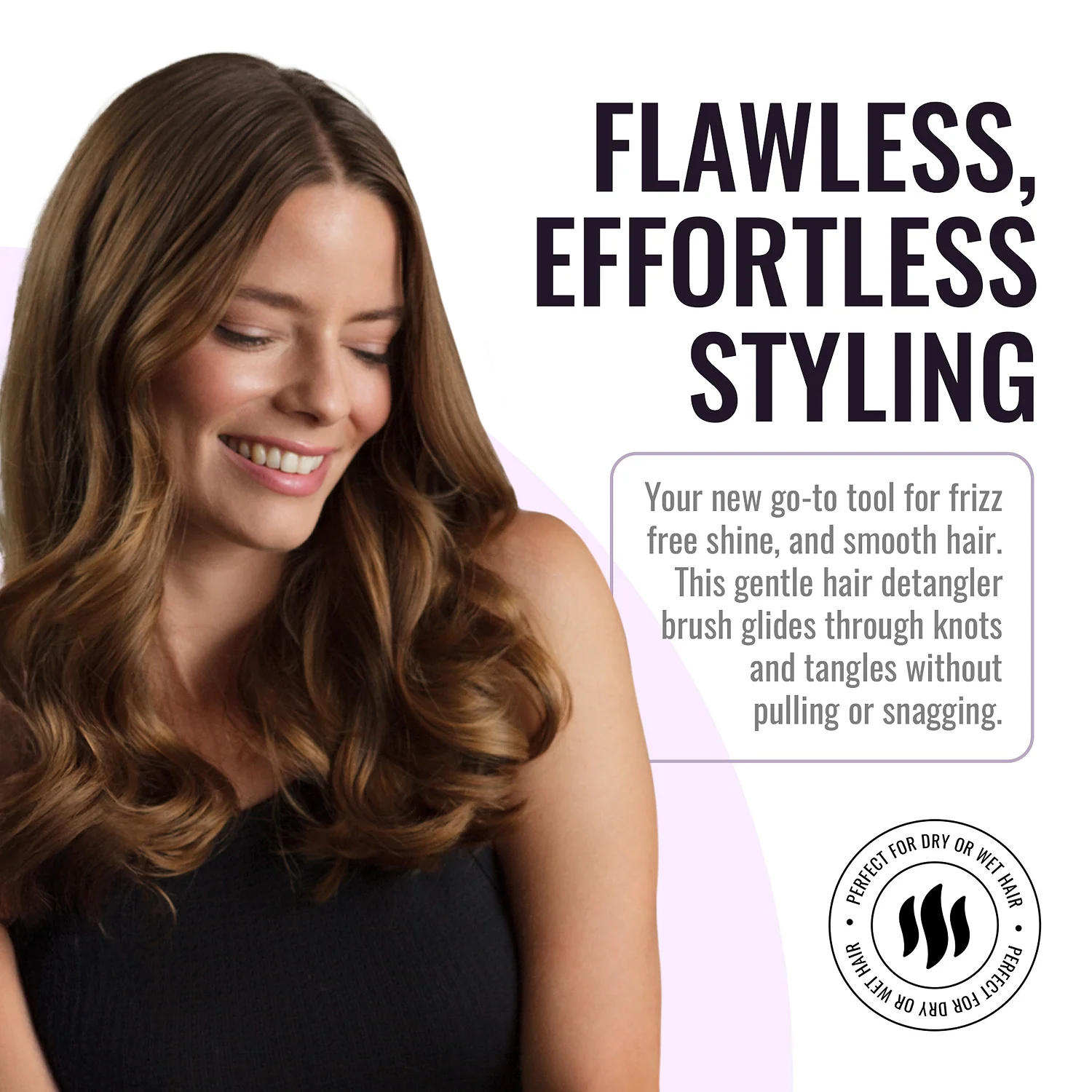 er1000 Ionic Polishing Paddle Hair Brush - Image 5